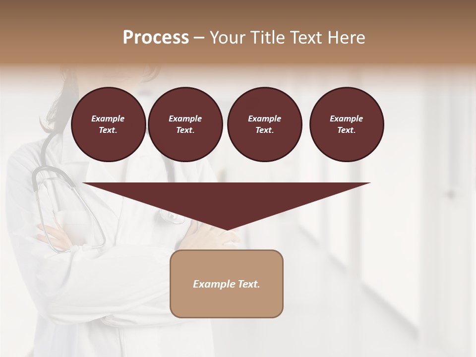 Caucasian Corridor Aid PowerPoint Template