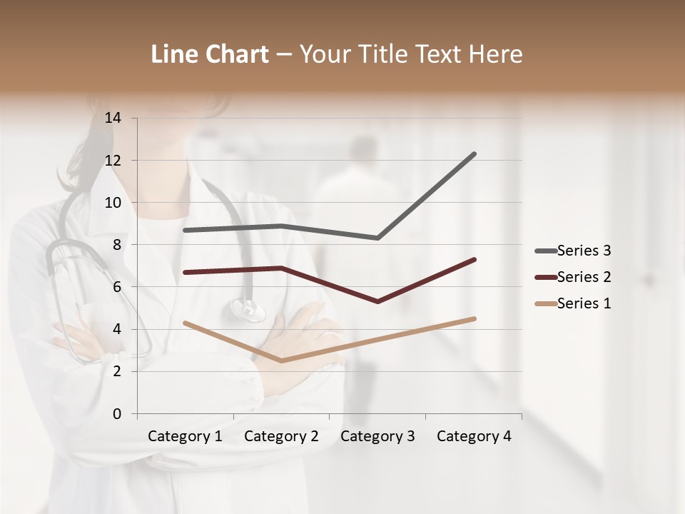 Caucasian Corridor Aid PowerPoint Template