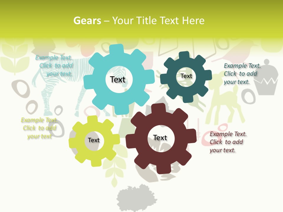 Symbol Curve Background PowerPoint Template