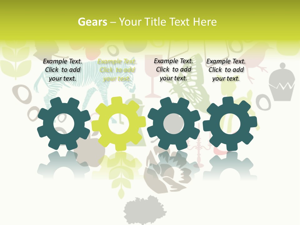 Symbol Curve Background PowerPoint Template