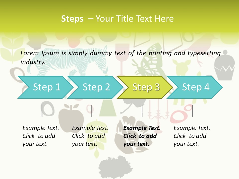 Symbol Curve Background PowerPoint Template