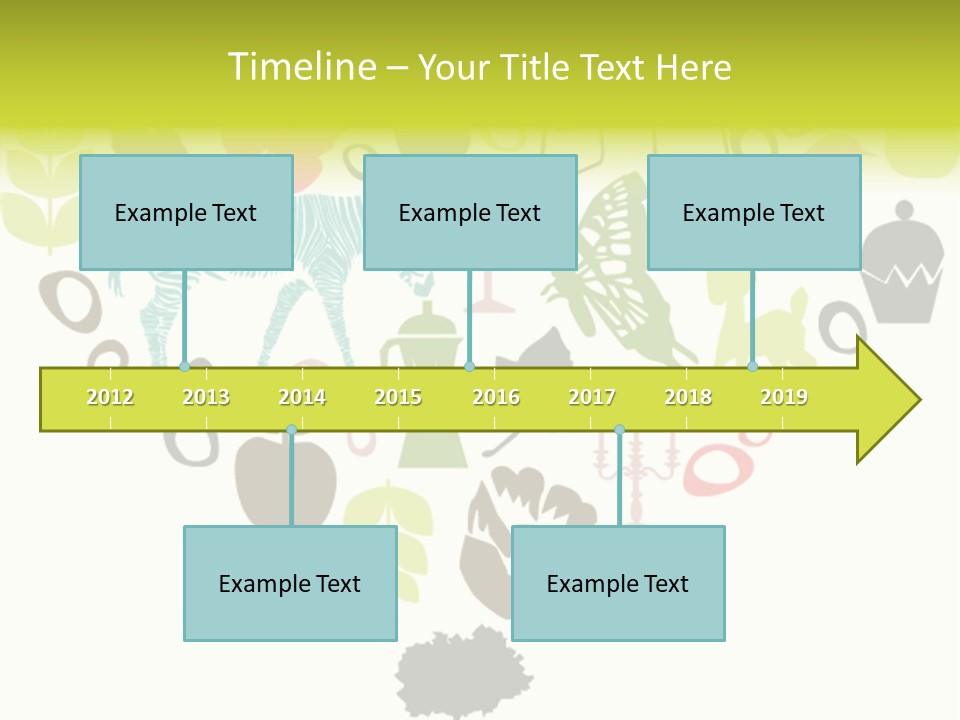 Symbol Curve Background PowerPoint Template