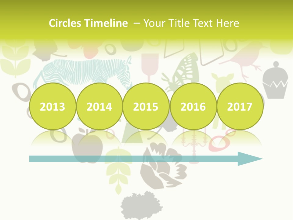 Symbol Curve Background PowerPoint Template