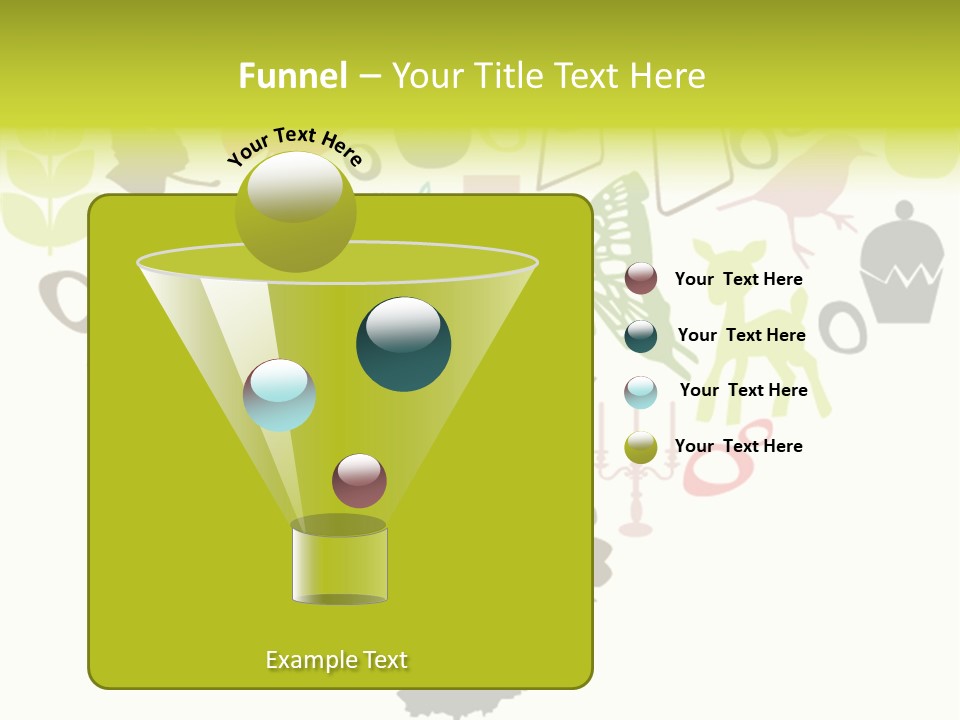 Symbol Curve Background PowerPoint Template