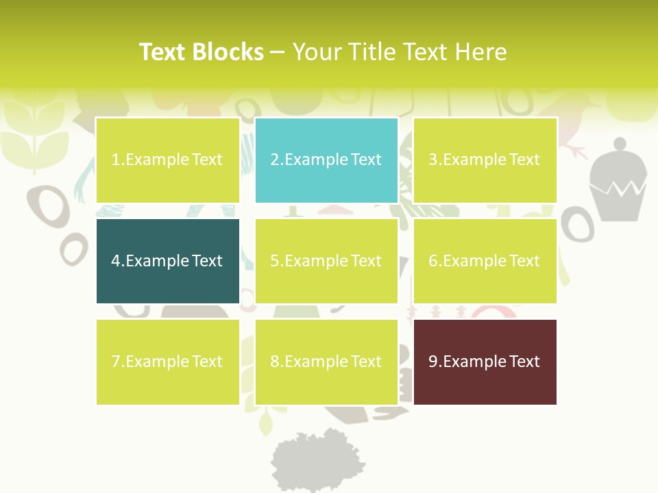 Symbol Curve Background PowerPoint Template