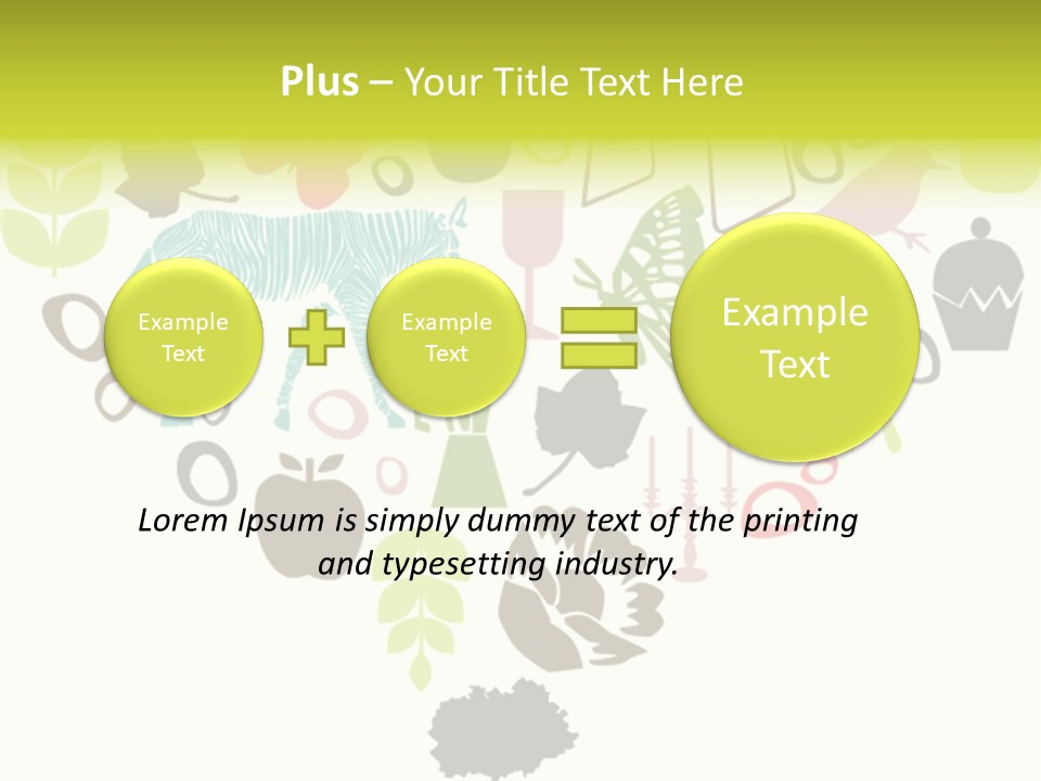 Symbol Curve Background PowerPoint Template