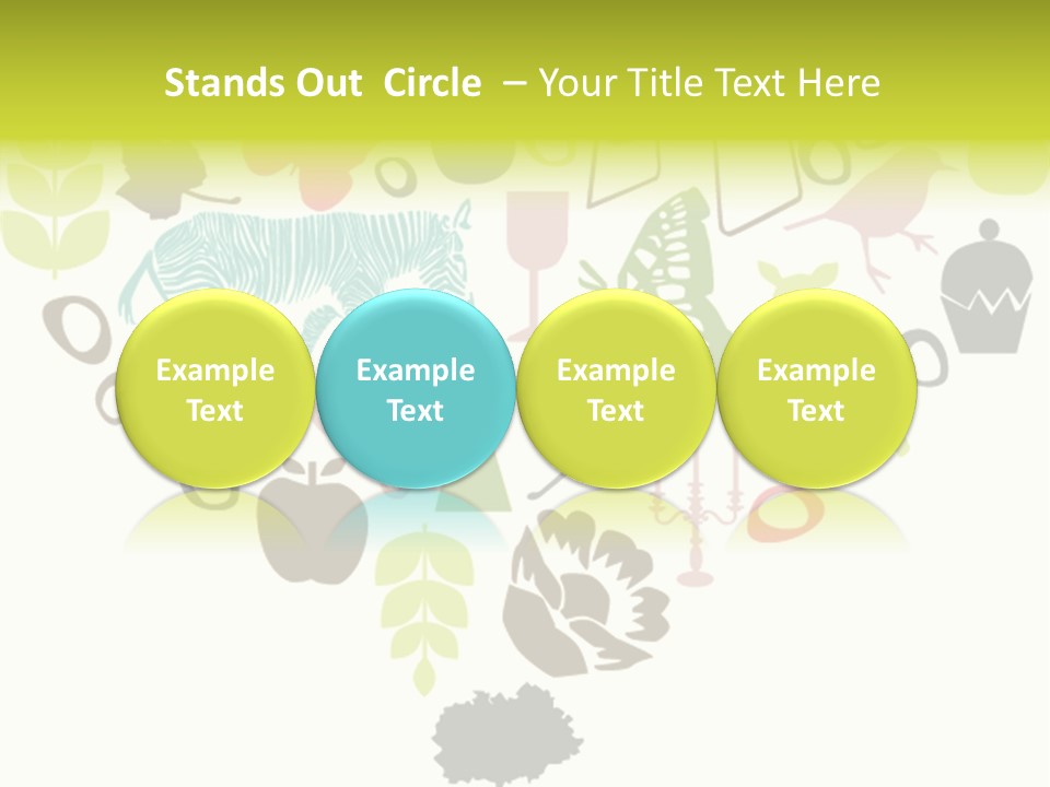 Symbol Curve Background PowerPoint Template