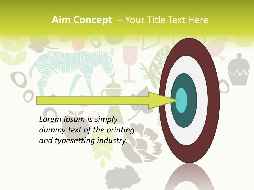 Symbol Curve Background PowerPoint Template