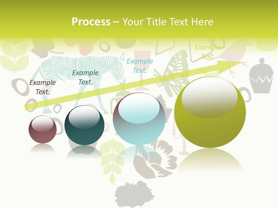 Symbol Curve Background PowerPoint Template