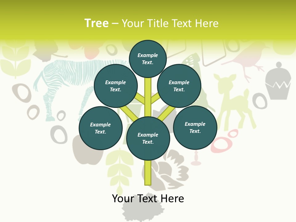 Symbol Curve Background PowerPoint Template