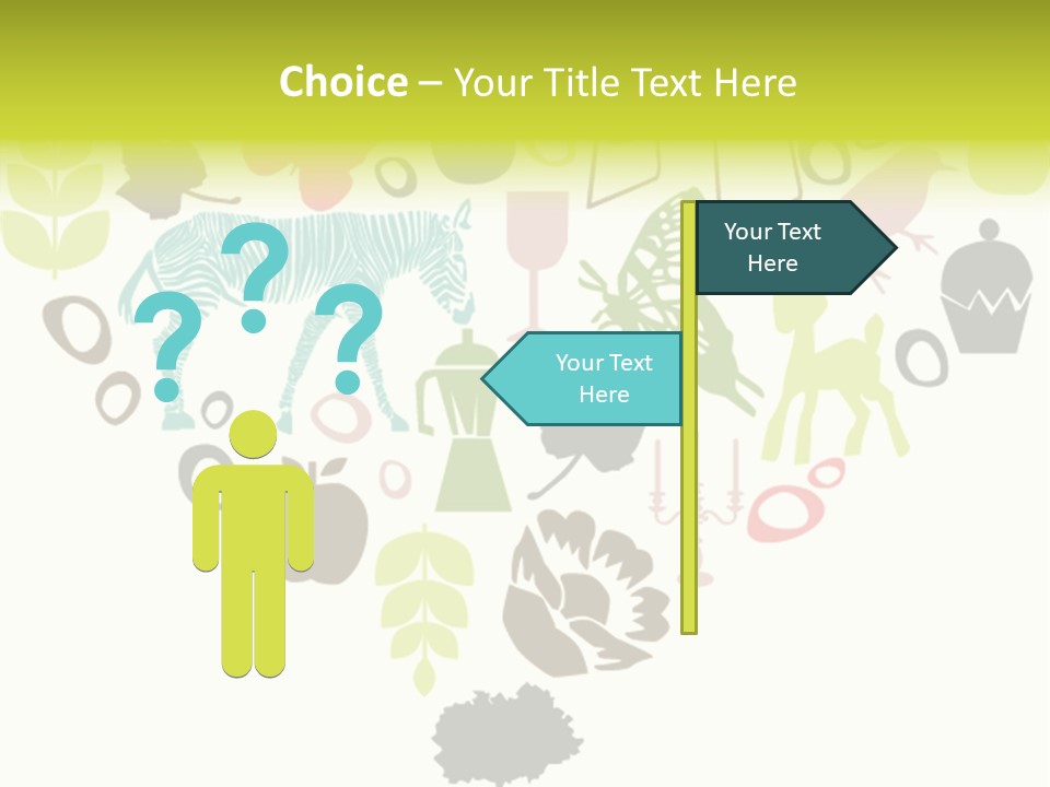 Symbol Curve Background PowerPoint Template