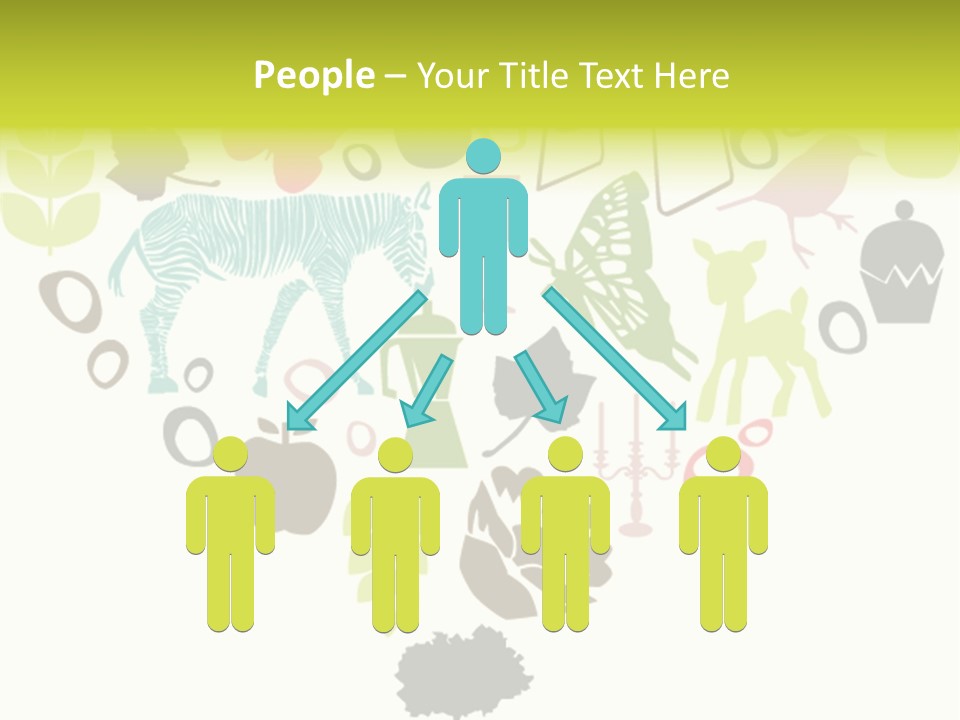 Symbol Curve Background PowerPoint Template