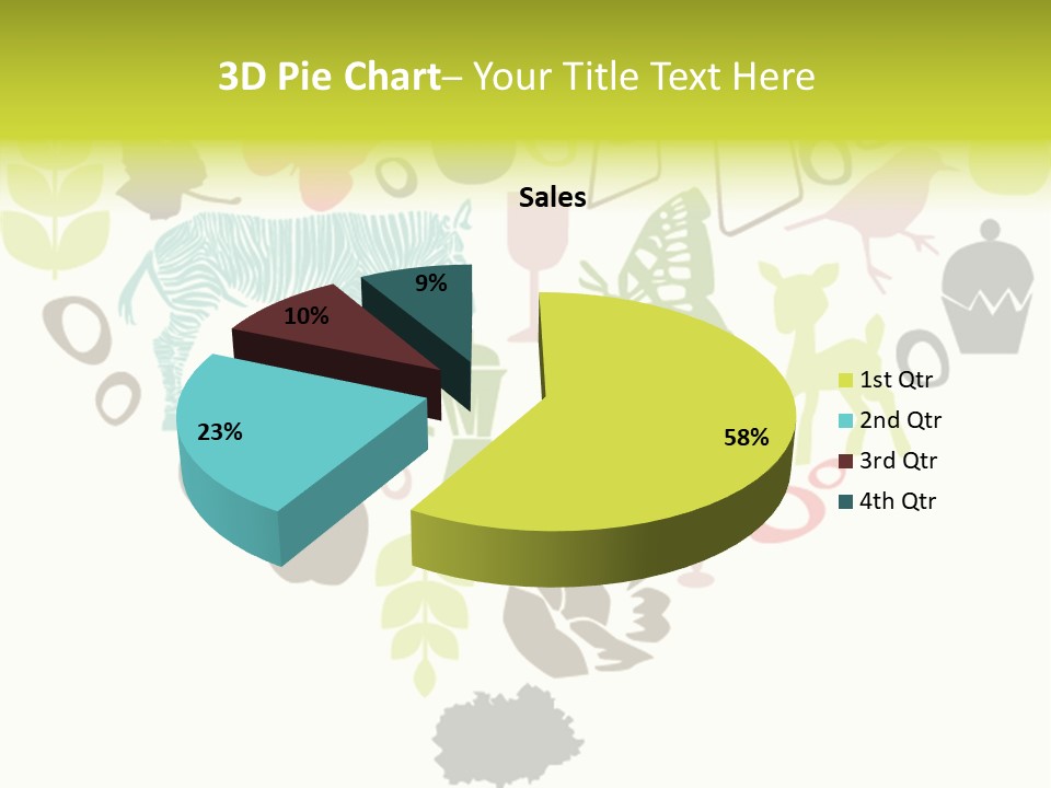 Symbol Curve Background PowerPoint Template