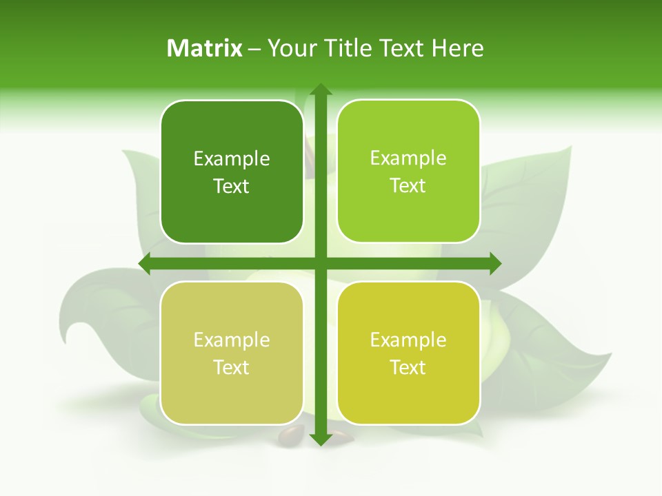 Cut Ripe Branch PowerPoint Template