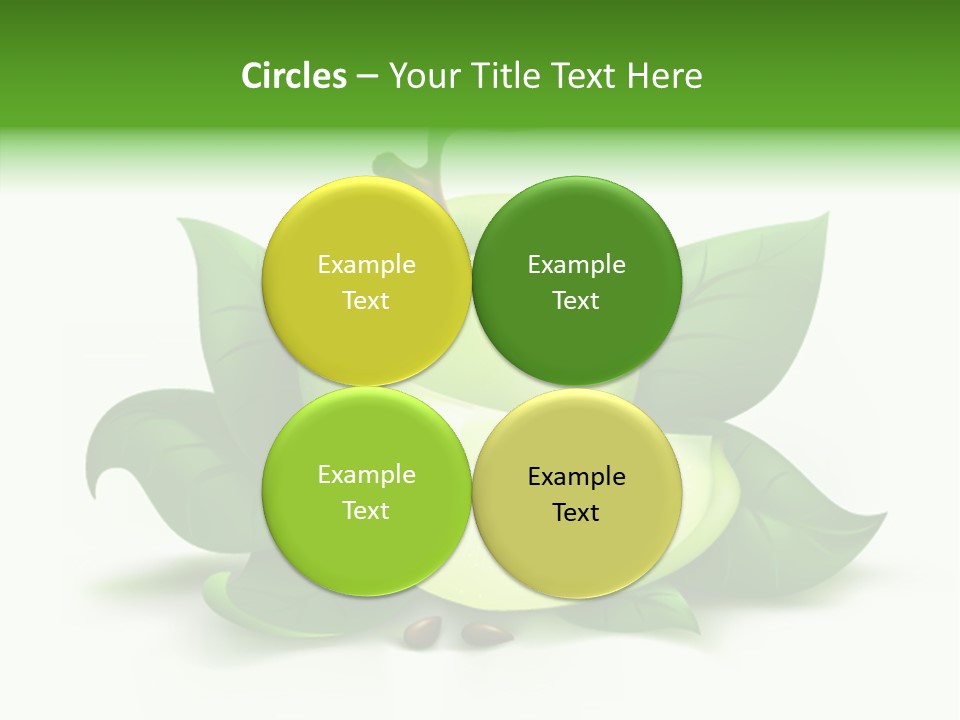 Cut Ripe Branch PowerPoint Template