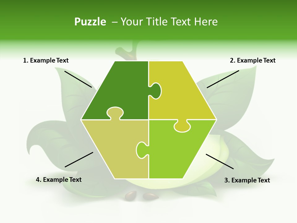 Cut Ripe Branch PowerPoint Template