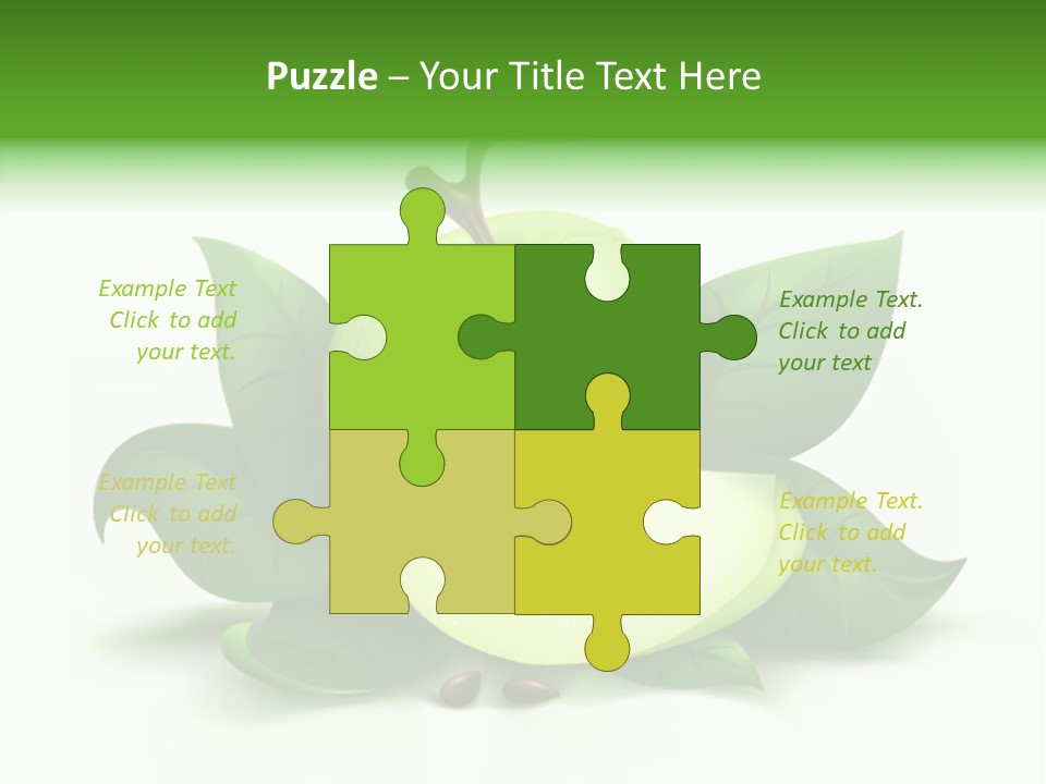 Cut Ripe Branch PowerPoint Template