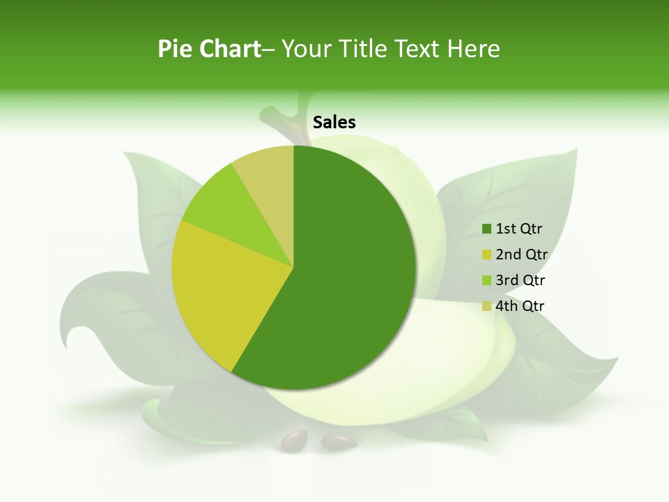 Cut Ripe Branch PowerPoint Template