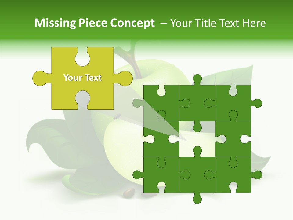 Cut Ripe Branch PowerPoint Template