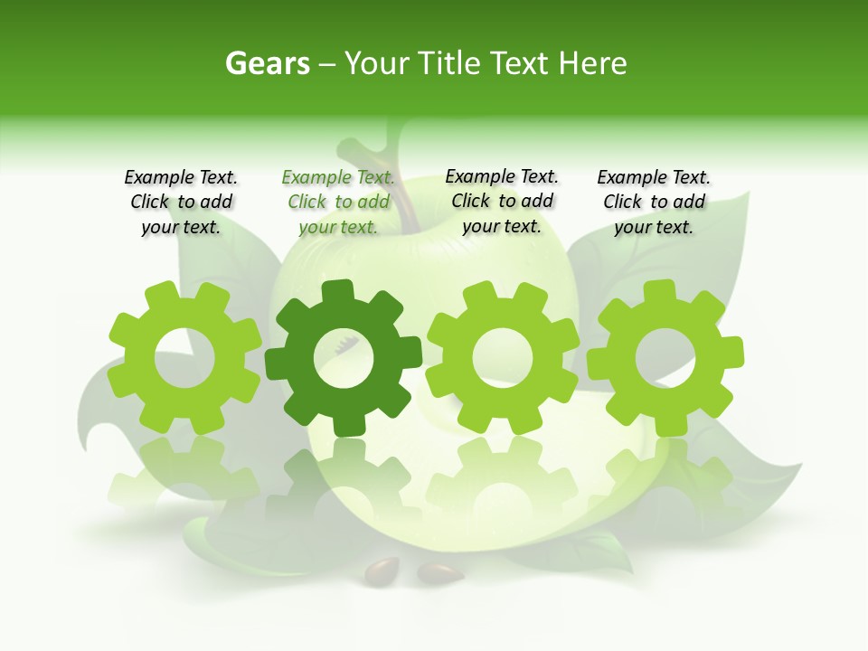 Cut Ripe Branch PowerPoint Template