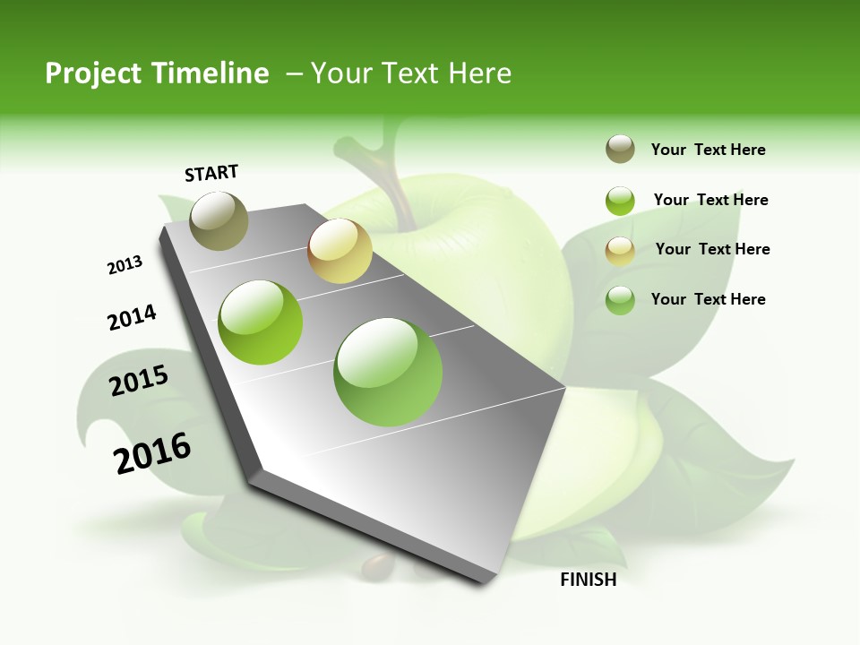 Cut Ripe Branch PowerPoint Template