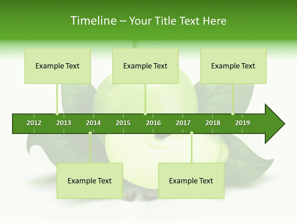 Cut Ripe Branch PowerPoint Template