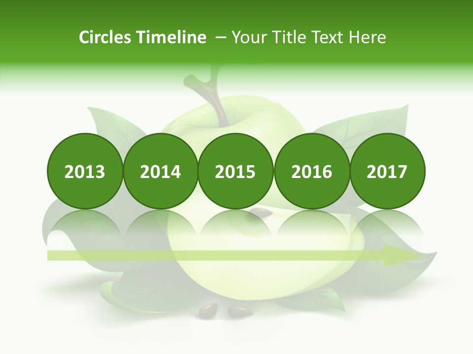 Cut Ripe Branch PowerPoint Template