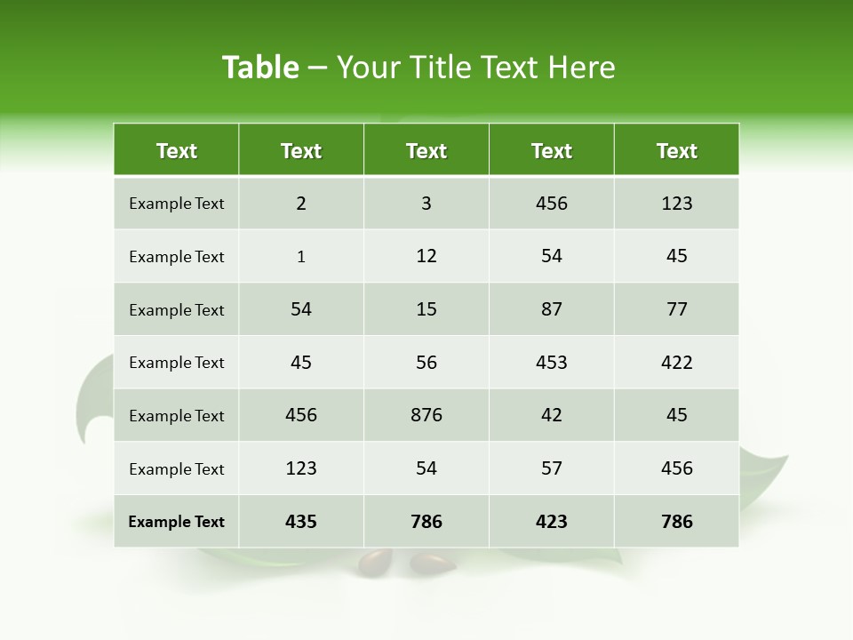 Cut Ripe Branch PowerPoint Template