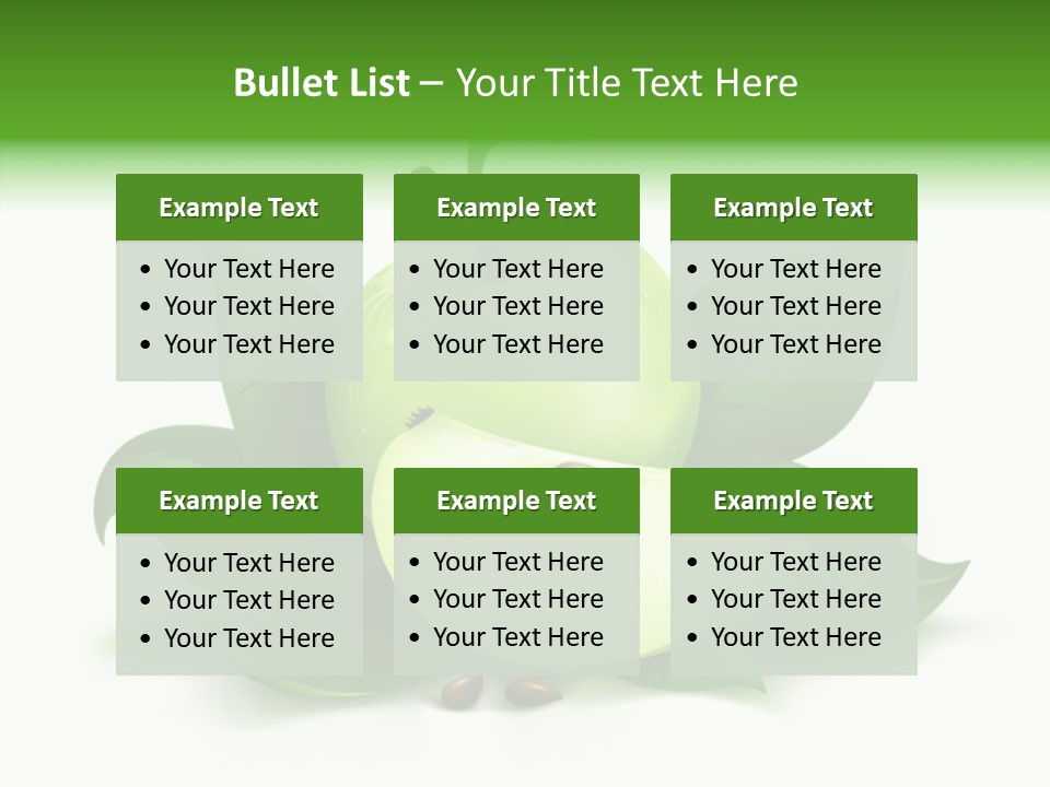 Cut Ripe Branch PowerPoint Template