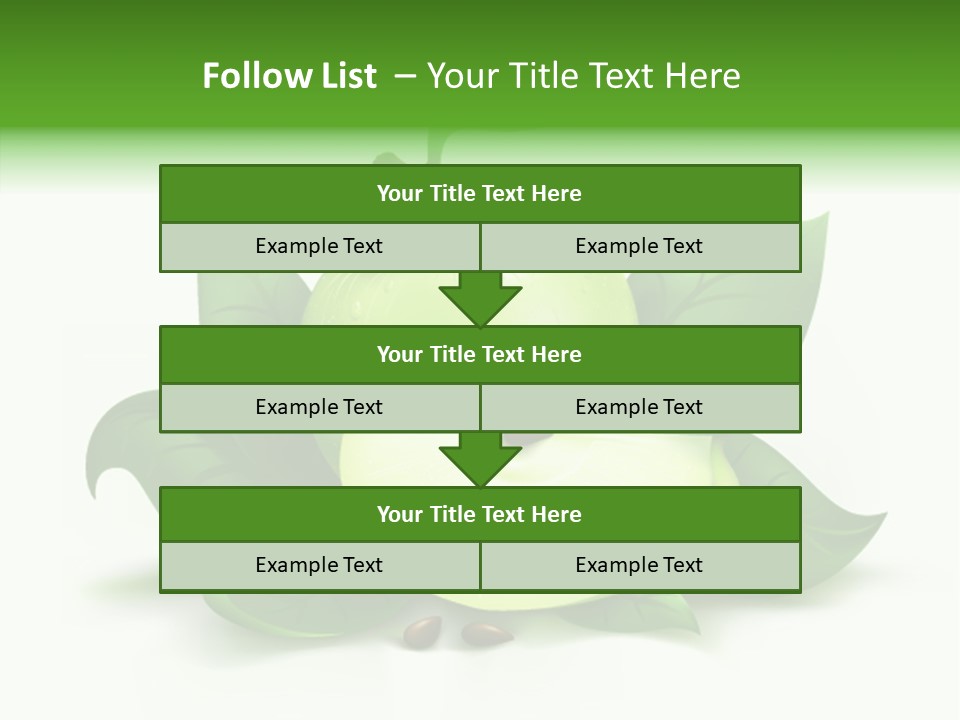Cut Ripe Branch PowerPoint Template
