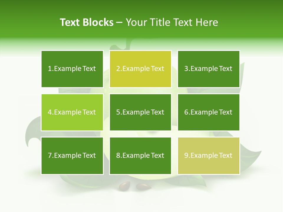 Cut Ripe Branch PowerPoint Template