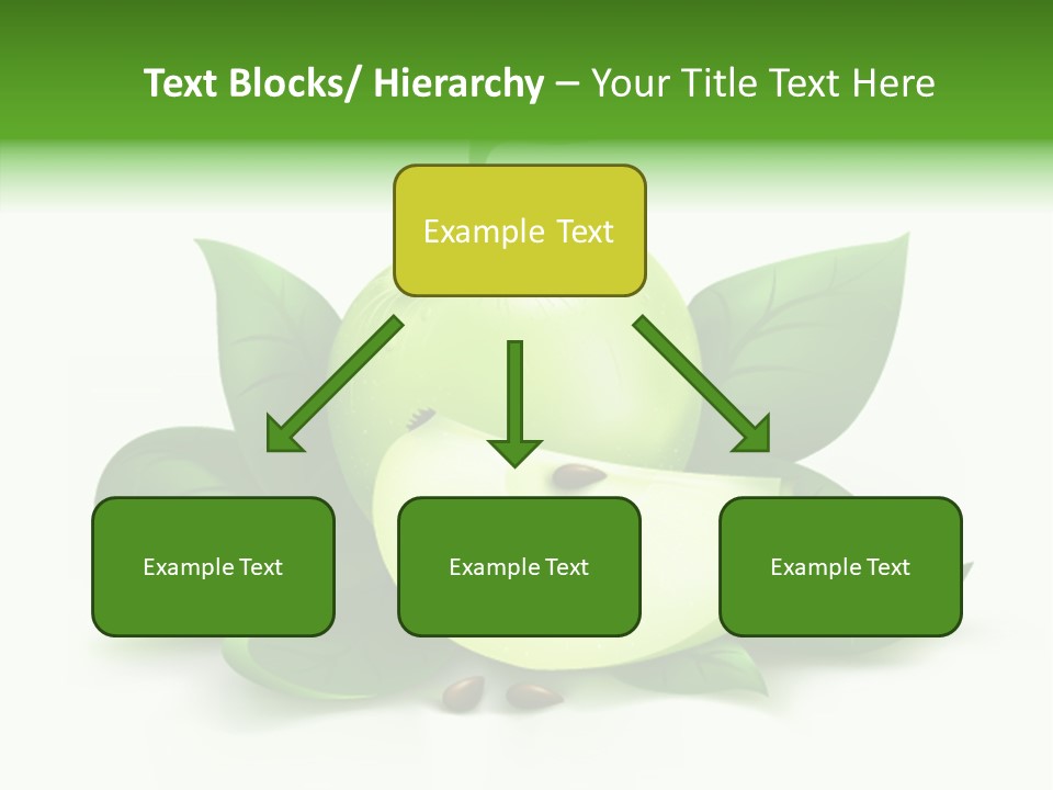 Cut Ripe Branch PowerPoint Template