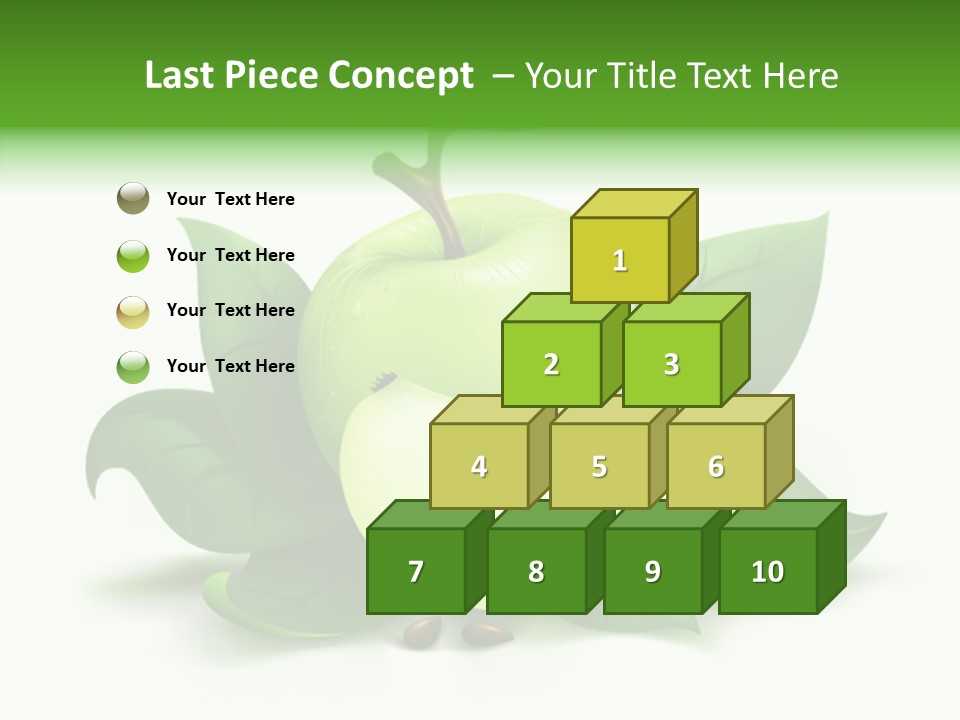 Cut Ripe Branch PowerPoint Template