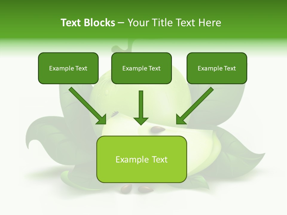 Cut Ripe Branch PowerPoint Template
