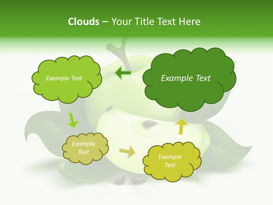 Cut Ripe Branch PowerPoint Template