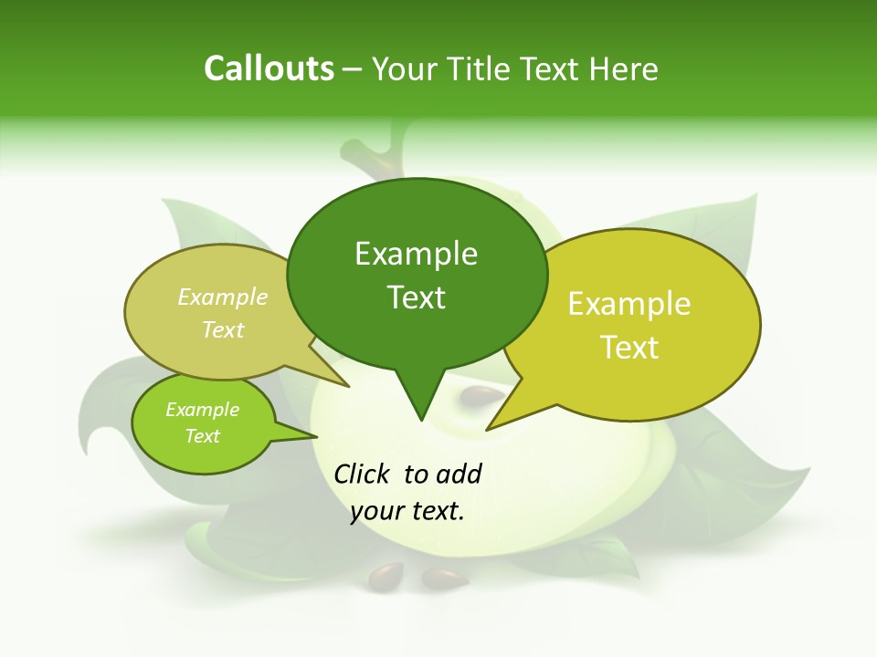 Cut Ripe Branch PowerPoint Template