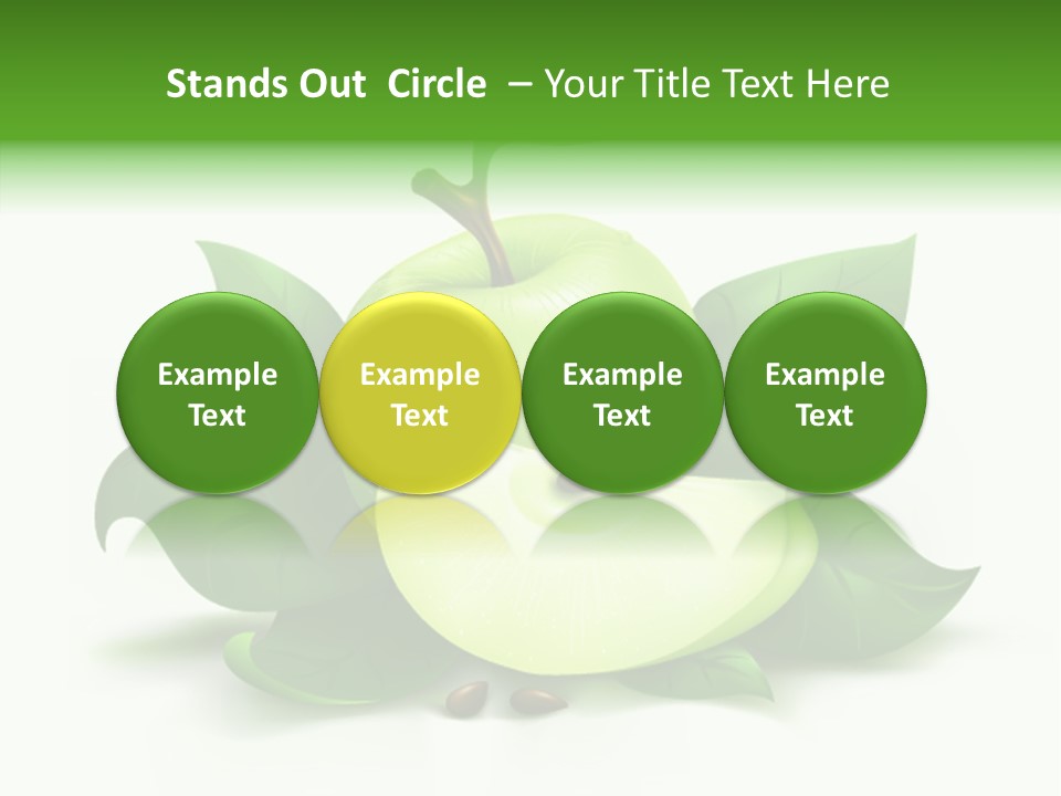 Cut Ripe Branch PowerPoint Template