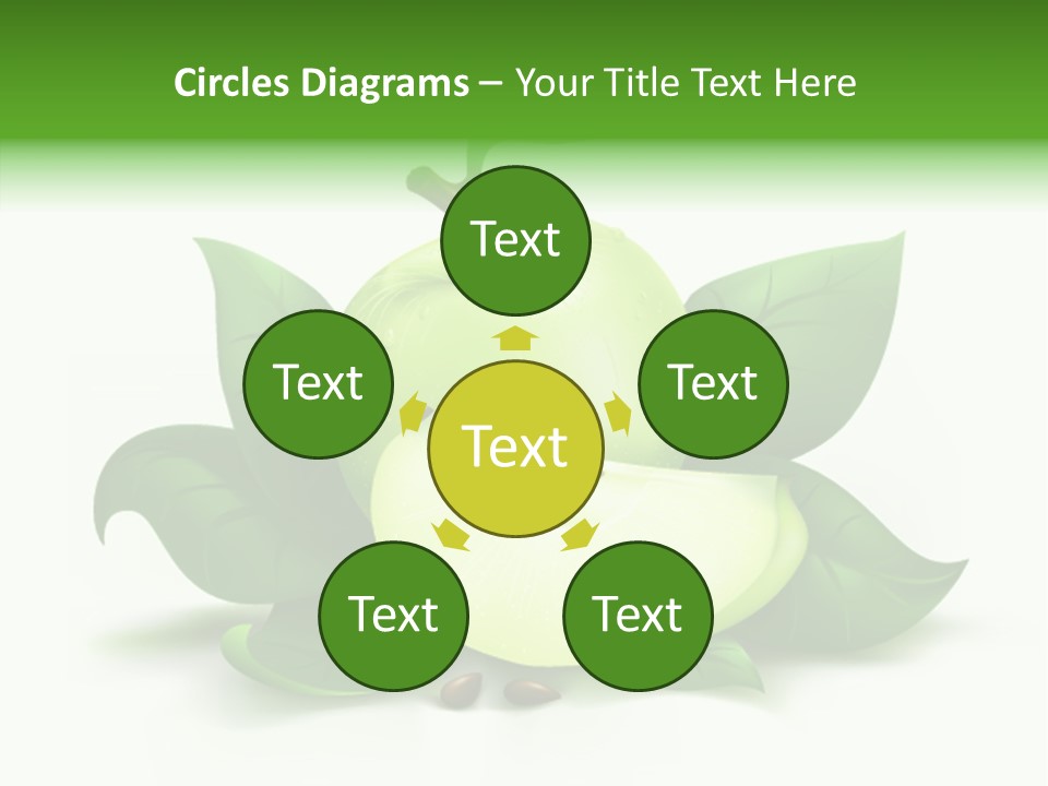 Cut Ripe Branch PowerPoint Template