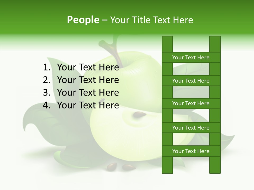 Cut Ripe Branch PowerPoint Template