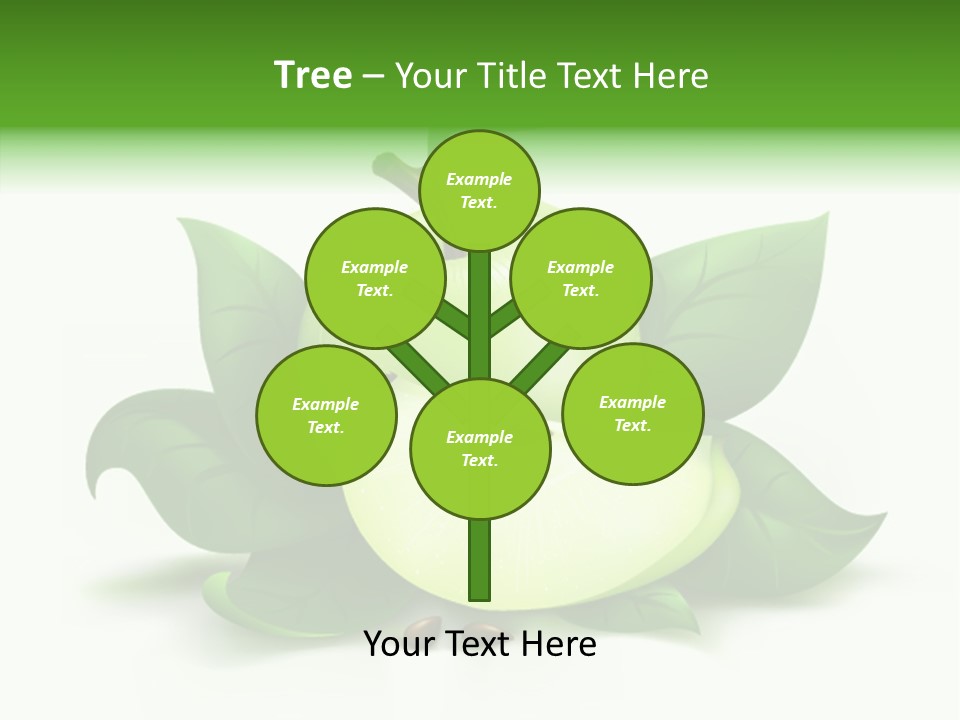 Cut Ripe Branch PowerPoint Template