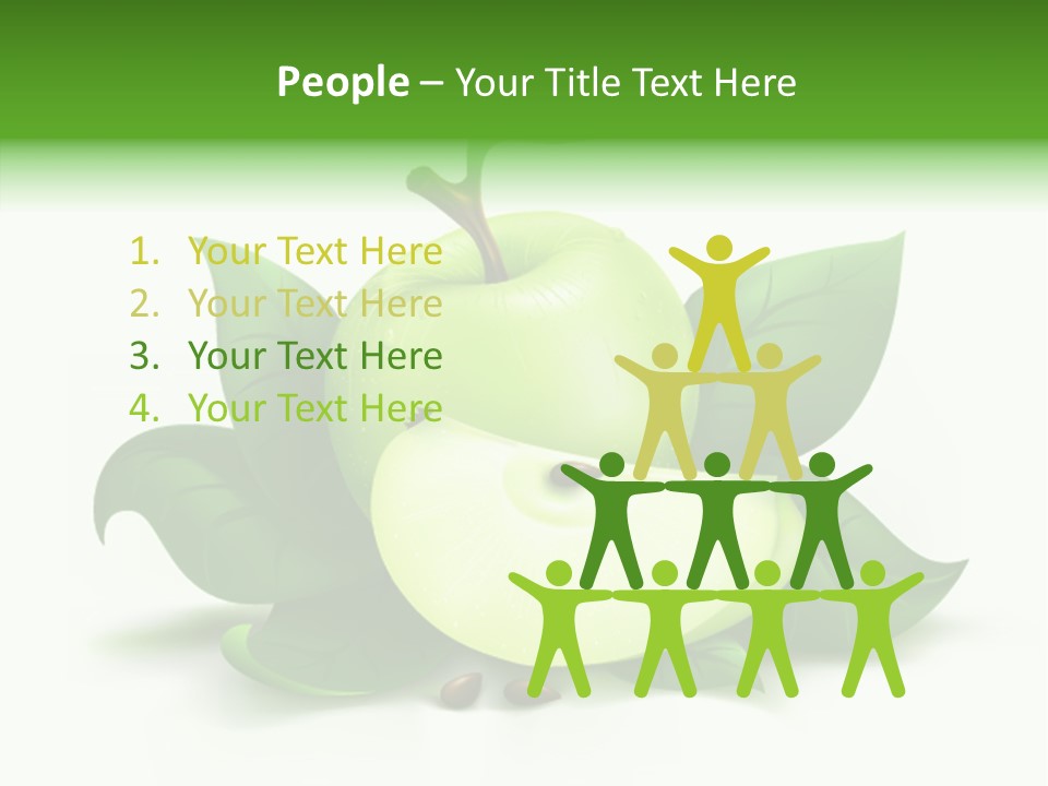 Cut Ripe Branch PowerPoint Template