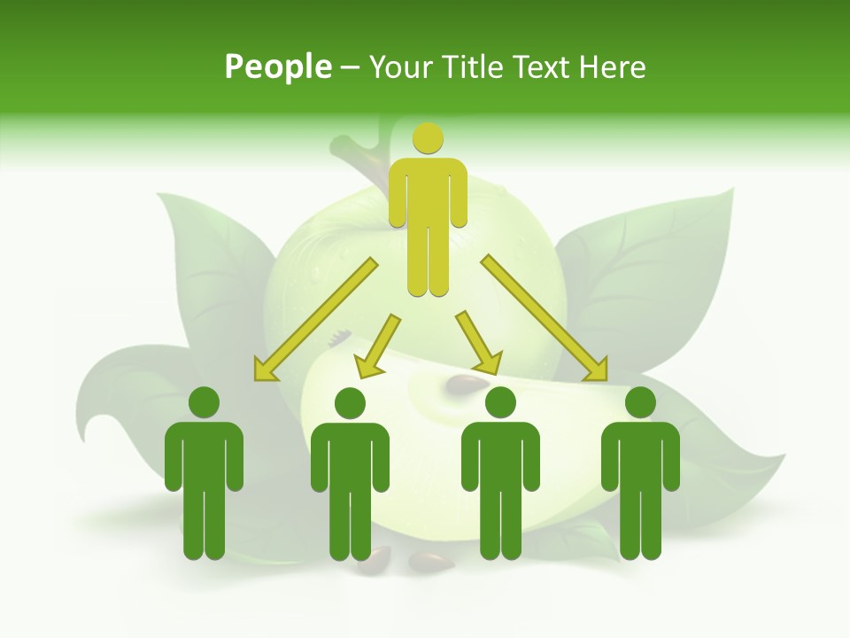 Cut Ripe Branch PowerPoint Template