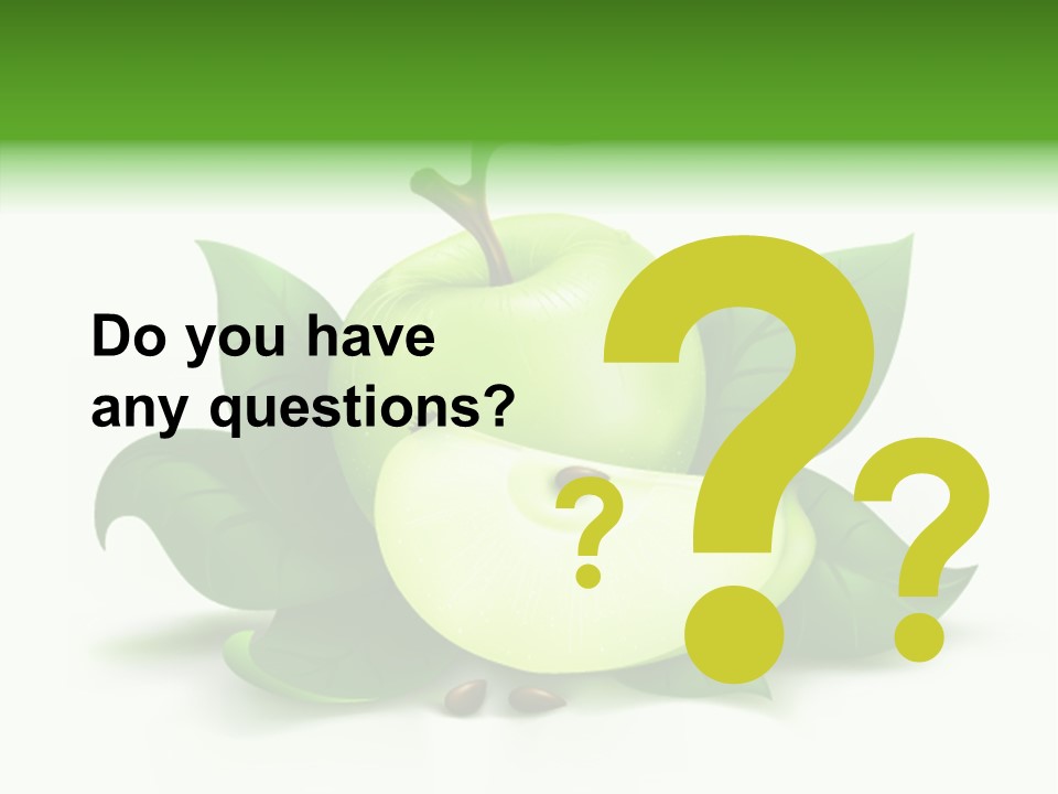 Cut Ripe Branch PowerPoint Template