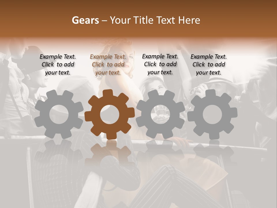 Marylin Classic Star PowerPoint Template