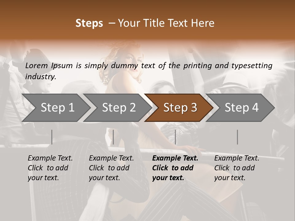 Marylin Classic Star PowerPoint Template
