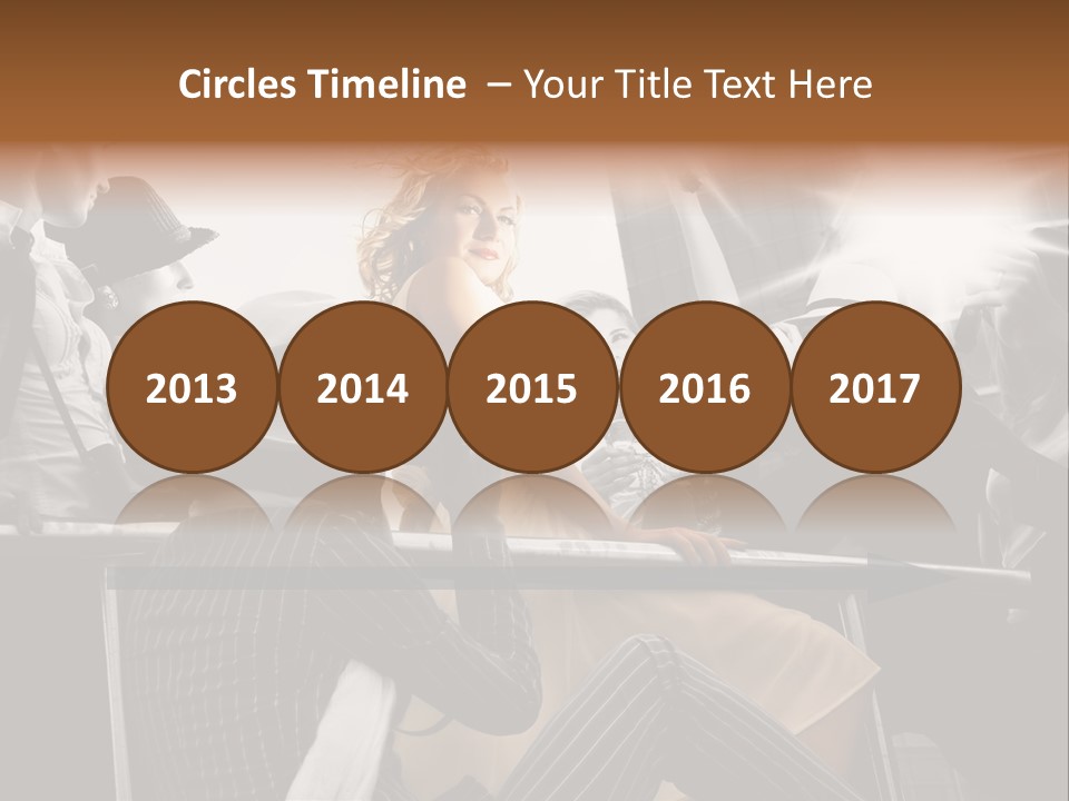 Marylin Classic Star PowerPoint Template