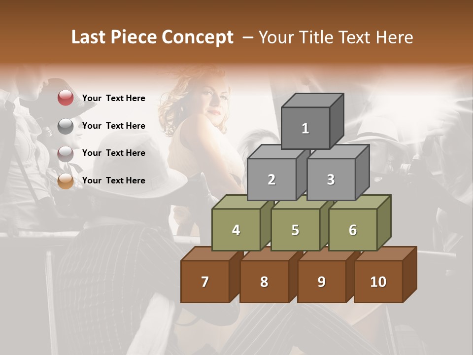 Marylin Classic Star PowerPoint Template