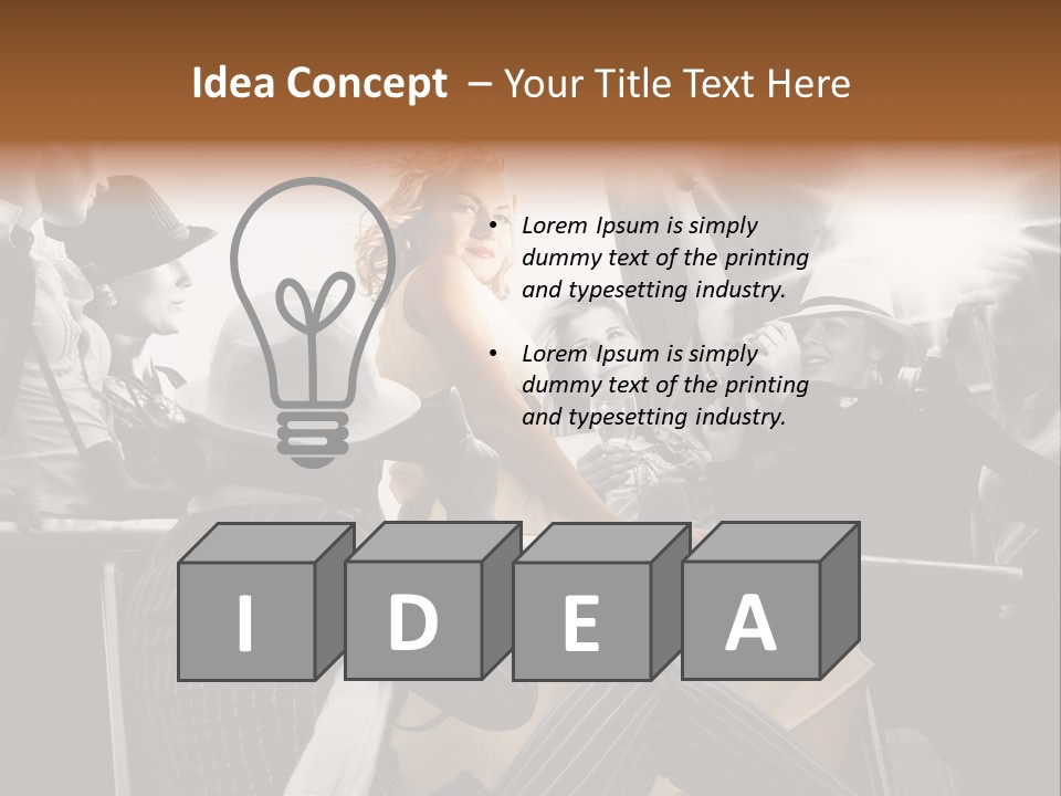 Marylin Classic Star PowerPoint Template