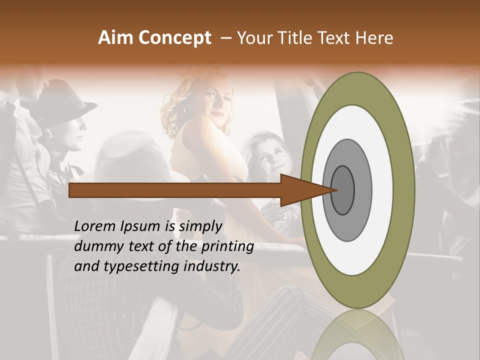 Marylin Classic Star PowerPoint Template