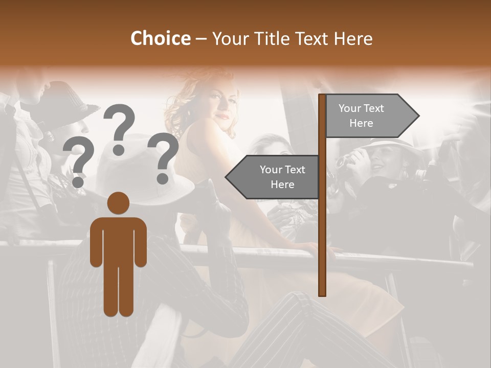 Marylin Classic Star PowerPoint Template